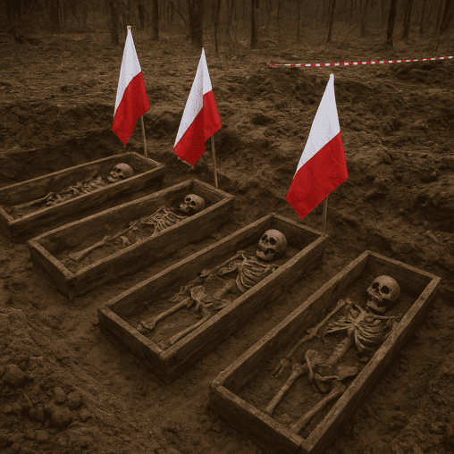 Odnalezione groby Żołnierzy Wyklętych