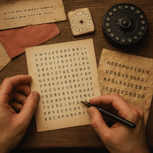 Metody szyfrowania i ukrywania meldunków