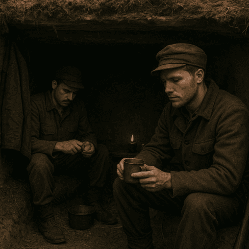 Życie w bunkrach i ziemiankach – codzienność oddziałów