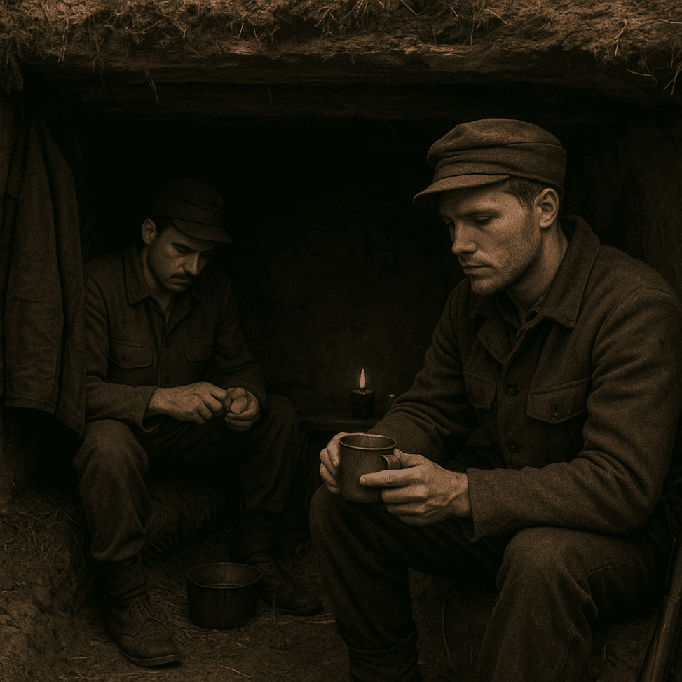 Życie w bunkrach i ziemiankach – codzienność oddziałów