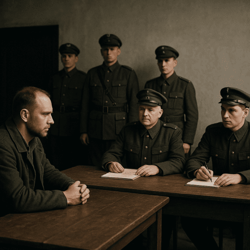 Jak działały powojenne sądy wojskowe