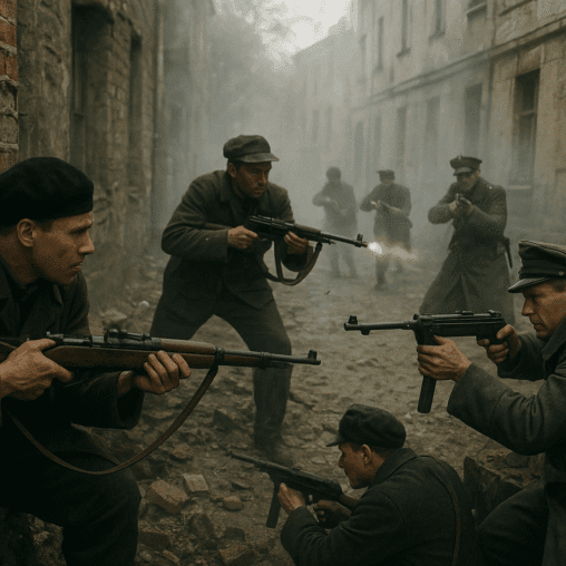 Zbrojne starcia podziemia z MO