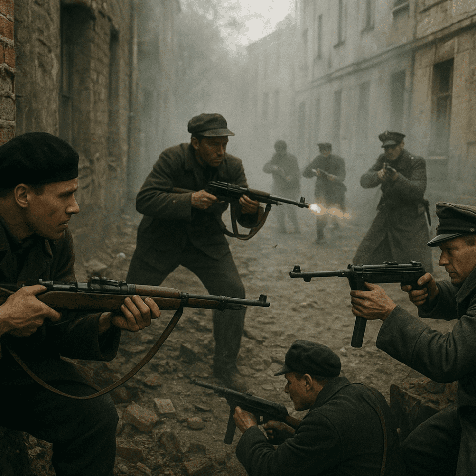 Zbrojne starcia podziemia z MO