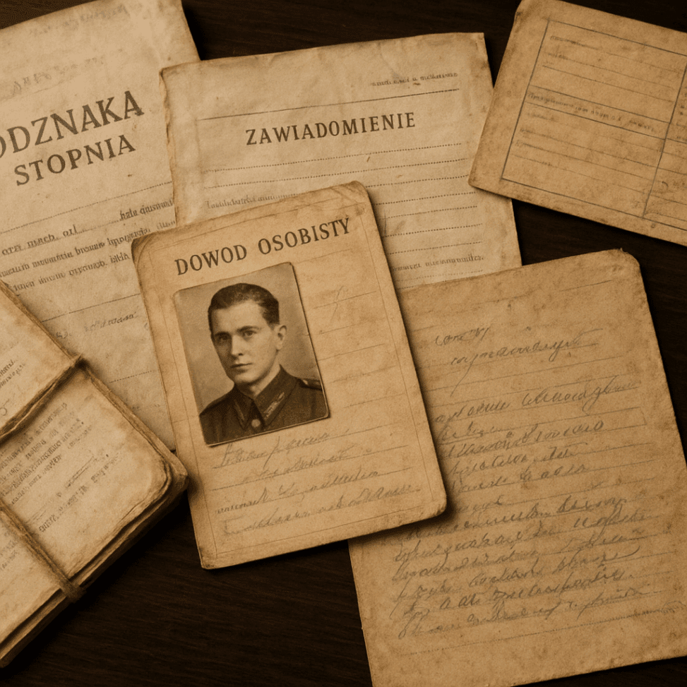 Podróbki meldunków i dokumentów po 1945 roku