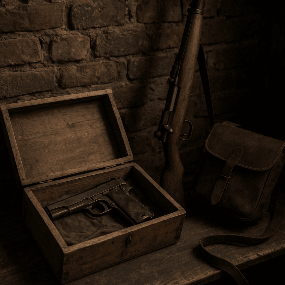 Jak przechowywano broń w konspiracji